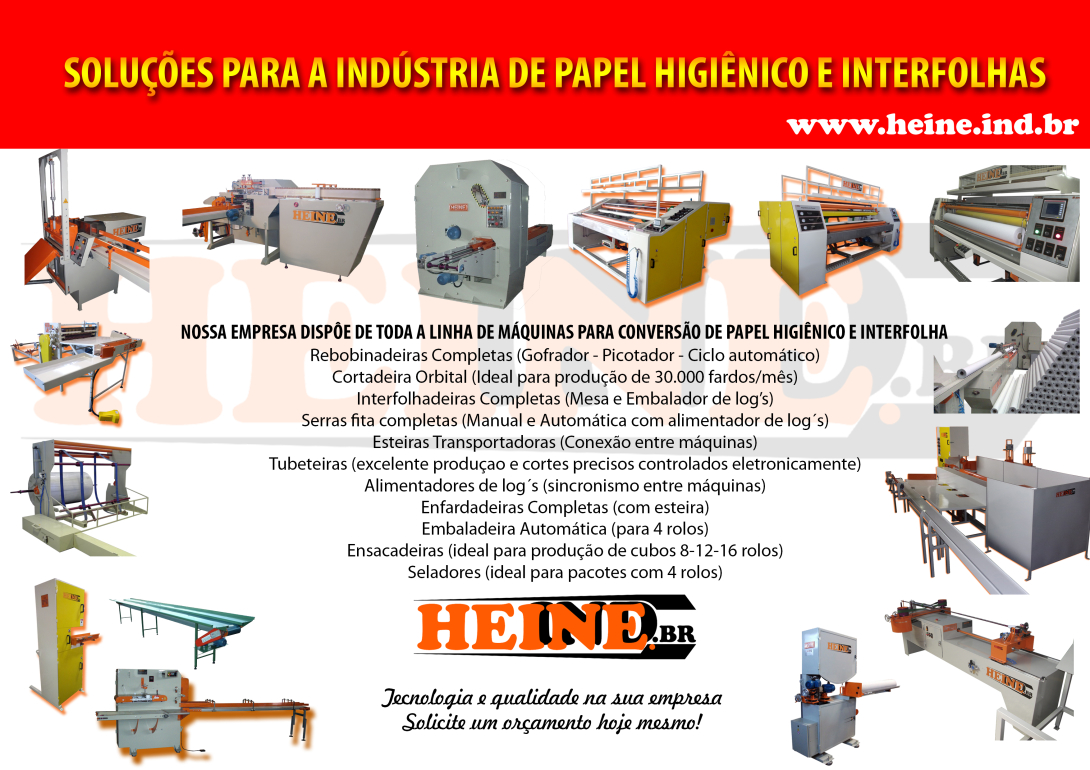 SOLUÇÕES PARA INDUSTRIA DE PAPEL HIGIÊNICO, INTERFOLHA